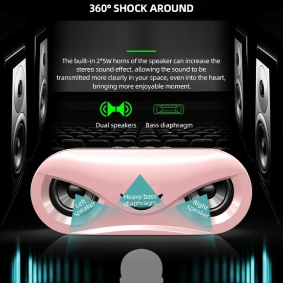 SOLD OUT - Bluetooth Speaker With LED Light - Picture 7 of 10